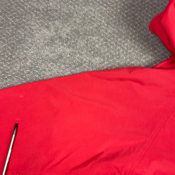 Honda Red Riders Club Anorak Windbreaker Jacket Men's Medium EZEM  System Hooded - Picture 13 of 16